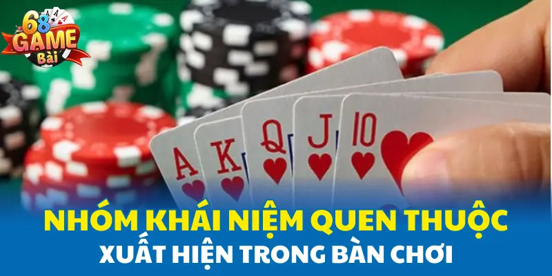 Nhóm khái niệm quen thuộc xuất hiện trong bàn chơi